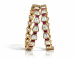 Kundan Bangle 05985 - KRISHNA'S SWETA JEWELLERY