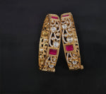 Kundan Bangles 00271 - KRISHNA'S SWETA JEWELLERY