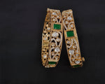 Kundan Bangles 00271 - KRISHNA'S SWETA JEWELLERY