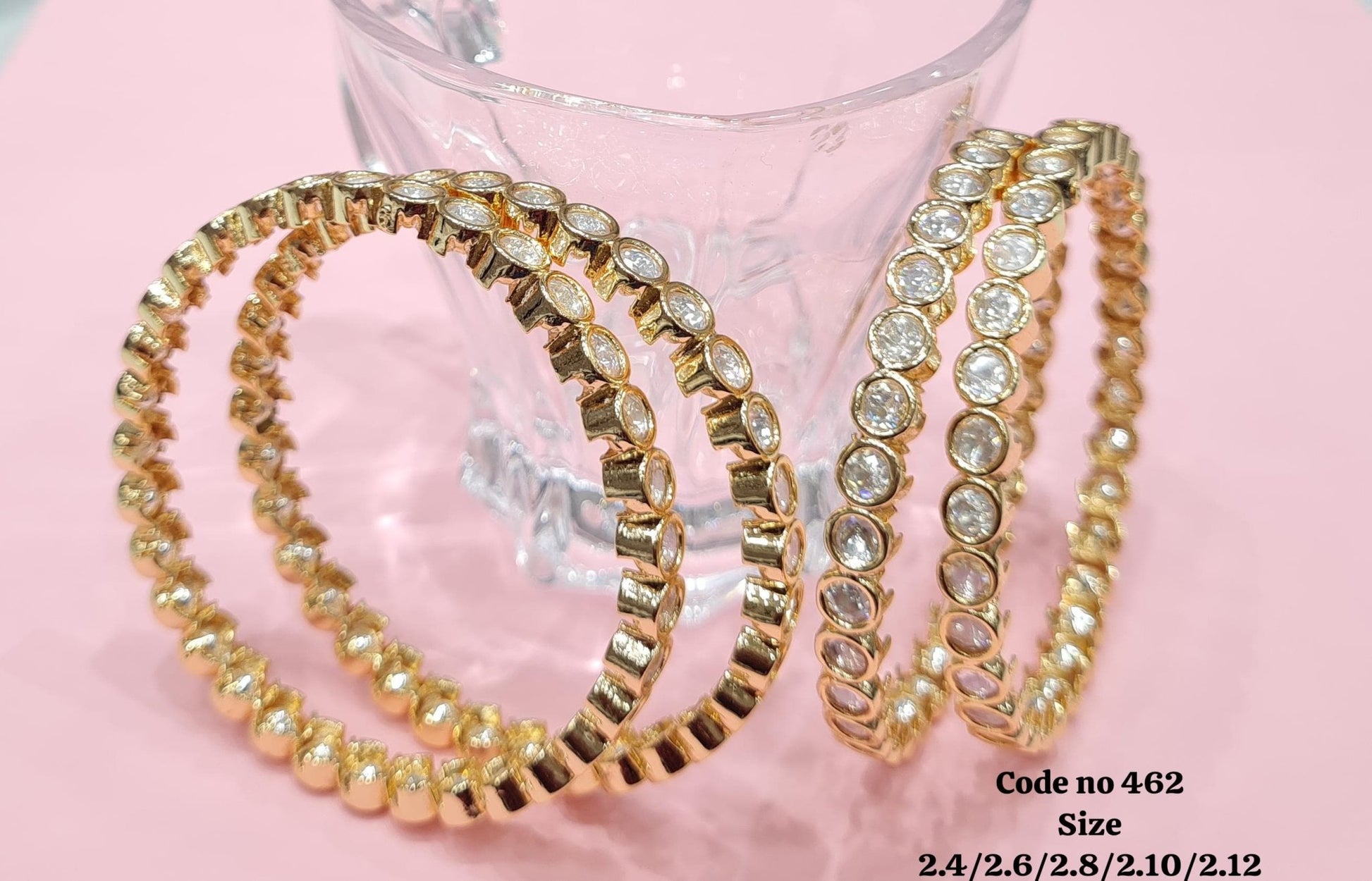 Kundan bangles 00941 - KRISHNA'S SWETA JEWELLERY