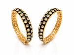 Kundan Bangles 02075 - KRISHNA'S SWETA JEWELLERY