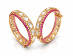 Kundan bangles 02185 - KRISHNA'S SWETA JEWELLERY