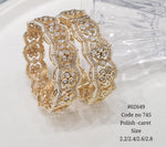 Kundan Bangles 02649 - KRISHNA'S SWETA JEWELLERY