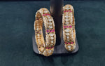 Kundan Bangles 06025 - KRISHNA'S SWETA JEWELLERY
