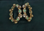 Kundan Bangles 08374 - KRISHNA'S SWETA JEWELLERY