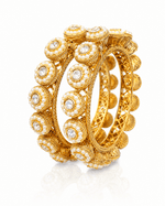 Kundan Bangles 09498 - KRISHNA'S SWETA JEWELLERY