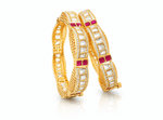 Kundan Bangles 10721 - KRISHNA'S SWETA JEWELLERY