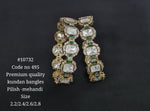 Kundan Bangles 10732 - KRISHNA'S SWETA JEWELLERY