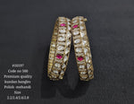 Kundan Bangles Mehendi 10197 - KRISHNA'S SWETA JEWELLERY