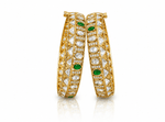 Kundan Bangles Mehendi 10197 - KRISHNA'S SWETA JEWELLERY