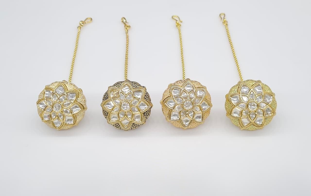 Kundan Bor 07230 - KRISHNA'S SWETA JEWELLERY