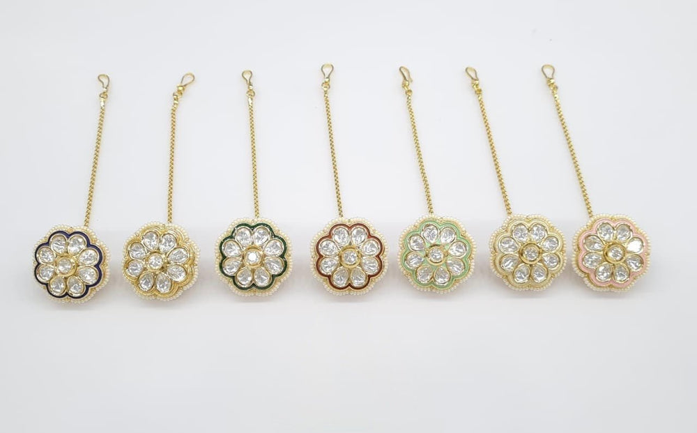 Kundan Bor 07233 - KRISHNA'S SWETA JEWELLERY