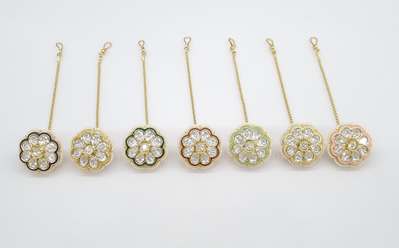 Kundan Bor 07233 - KRISHNA'S SWETA JEWELLERY