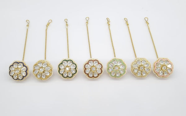 Kundan Bor 07233 - KRISHNA'S SWETA JEWELLERY