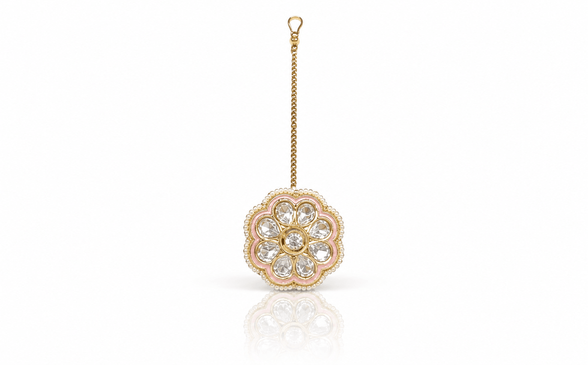 Kundan Bor 07233 - KRISHNA'S SWETA JEWELLERY