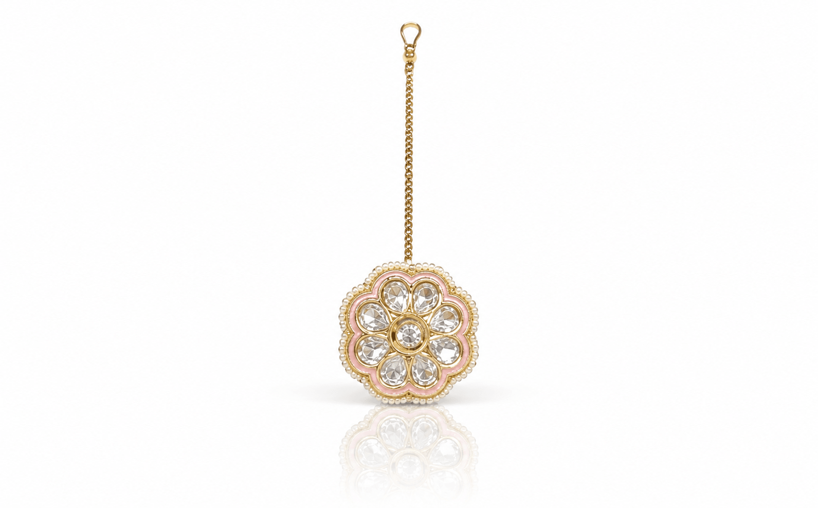 Kundan Bor 07233 - KRISHNA'S SWETA JEWELLERY