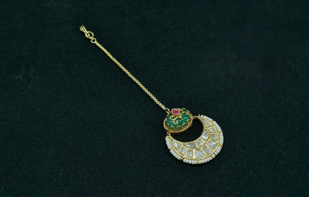 Kundan Borla 07996 - KRISHNA'S SWETA JEWELLERY