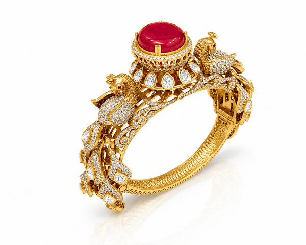 Kundan bracelet 00794 - KRISHNA'S SWETA JEWELLERY