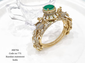 Kundan bracelet 00794 - KRISHNA'S SWETA JEWELLERY