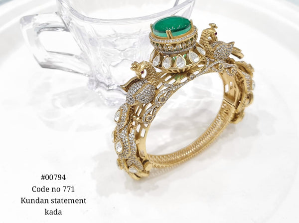 Kundan bracelet 00794 - KRISHNA'S SWETA JEWELLERY