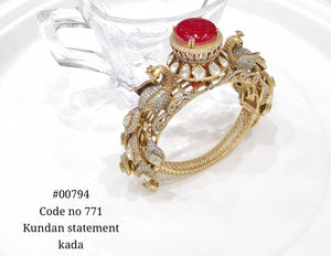 Kundan bracelet 00794 - KRISHNA'S SWETA JEWELLERY