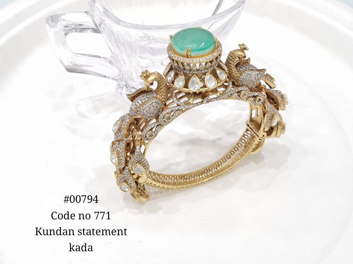 Kundan bracelet 00794 - KRISHNA'S SWETA JEWELLERY