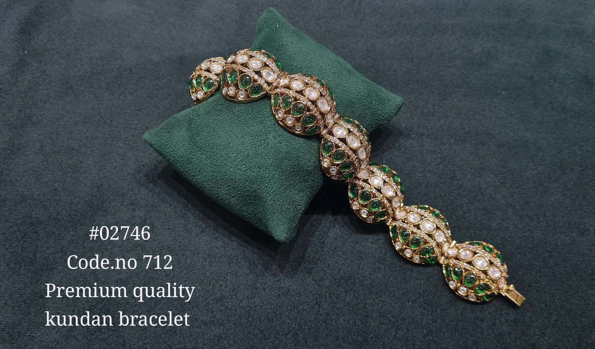 Kundan bracelet 02746 - KRISHNA'S SWETA JEWELLERY