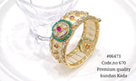 Kundan Bracelet 06473 - KRISHNA'S SWETA JEWELLERY