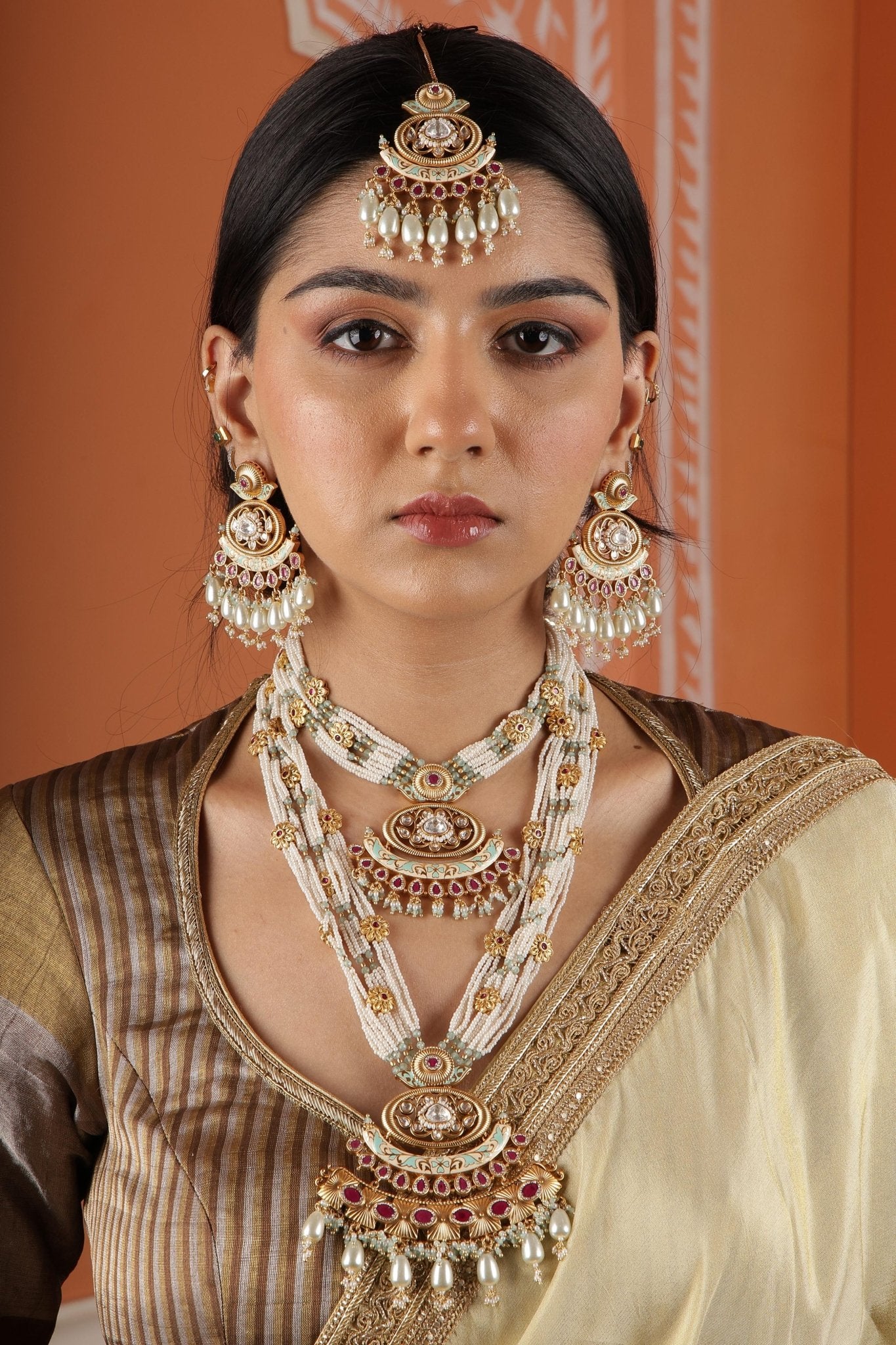 Kundan Bridal 01262 - KRISHNA'S SWETA JEWELLERY