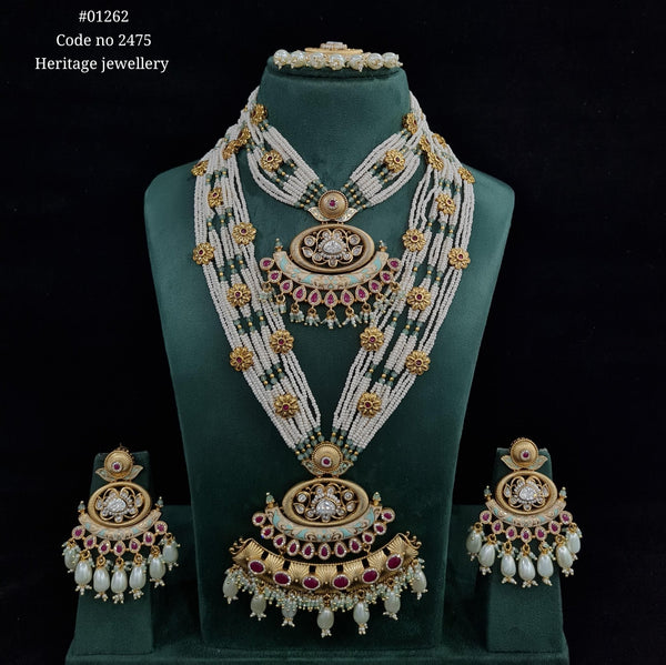 Kundan Bridal 01262 - KRISHNA'S SWETA JEWELLERY