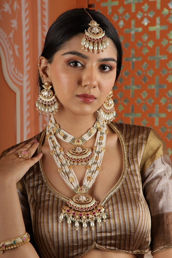 Kundan Bridal 01262 - KRISHNA'S SWETA JEWELLERY