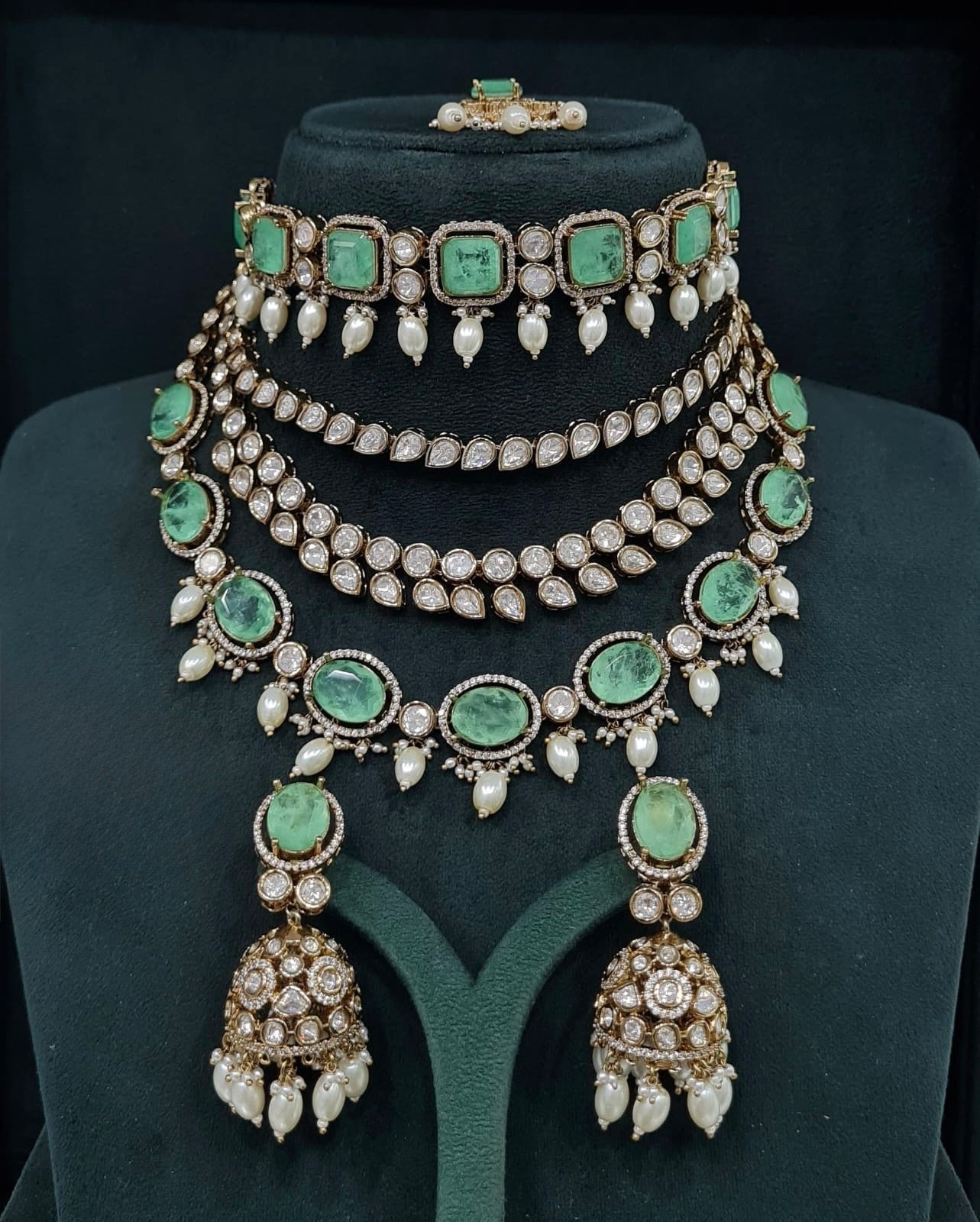 Kundan Bridal 04306 - KRISHNA'S SWETA JEWELLERY