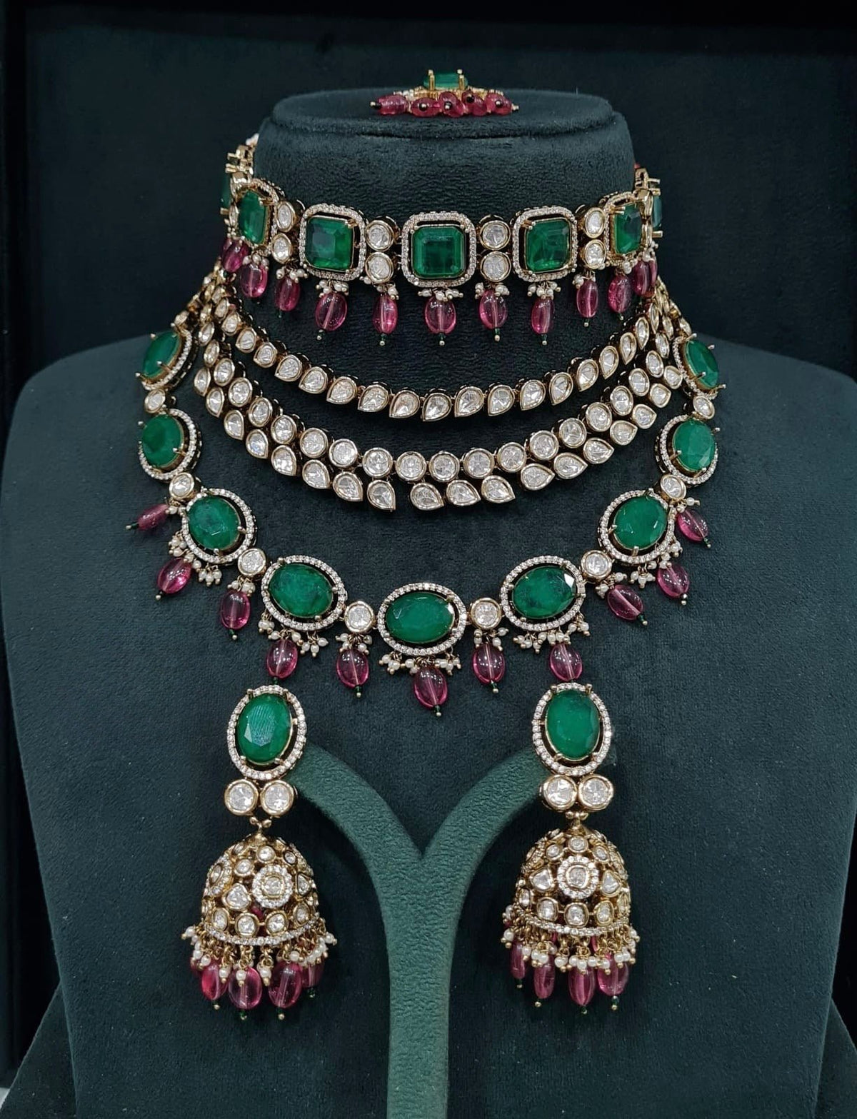 Kundan Bridal 04306 - KRISHNA'S SWETA JEWELLERY