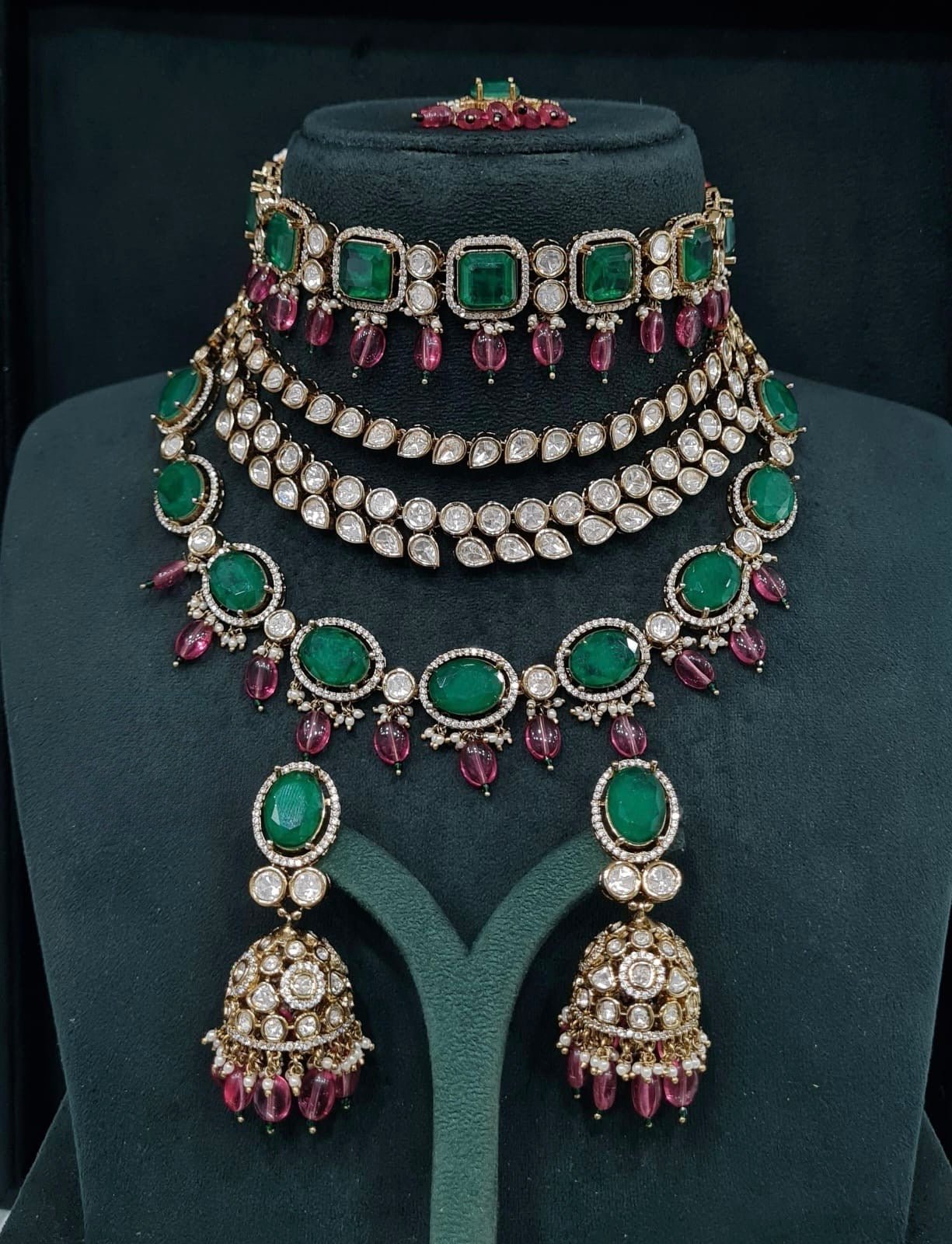 Kundan Bridal 04306 - KRISHNA'S SWETA JEWELLERY