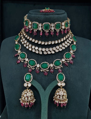 Kundan Bridal 04306 - KRISHNA'S SWETA JEWELLERY