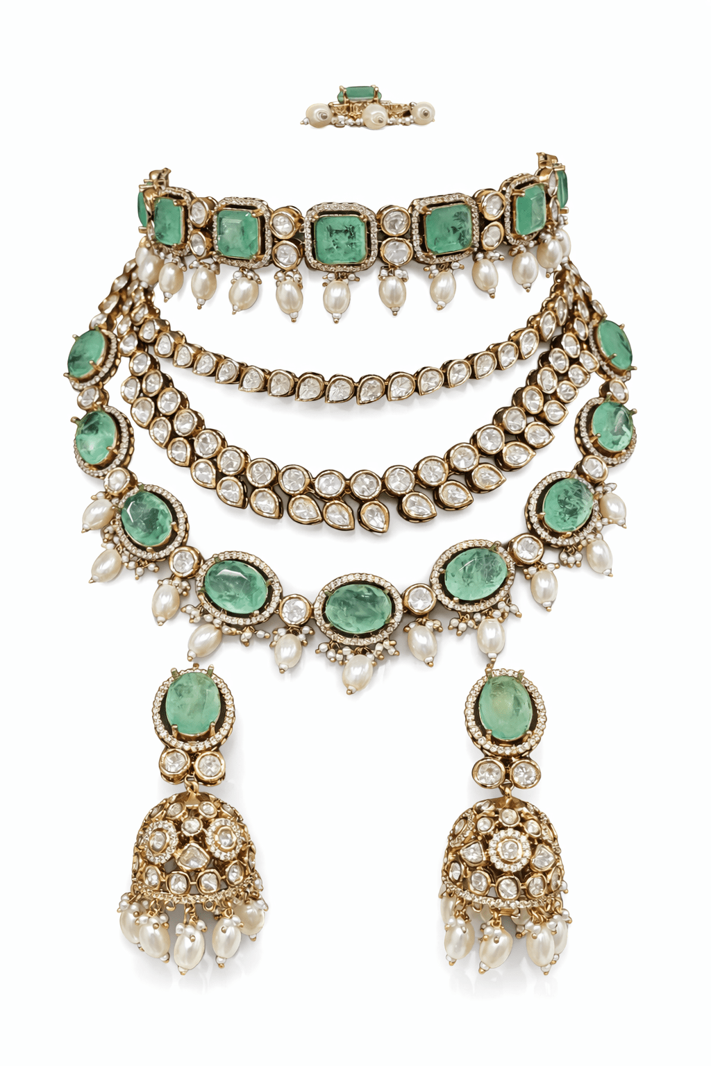 Kundan Bridal 04306 - KRISHNA'S SWETA JEWELLERY