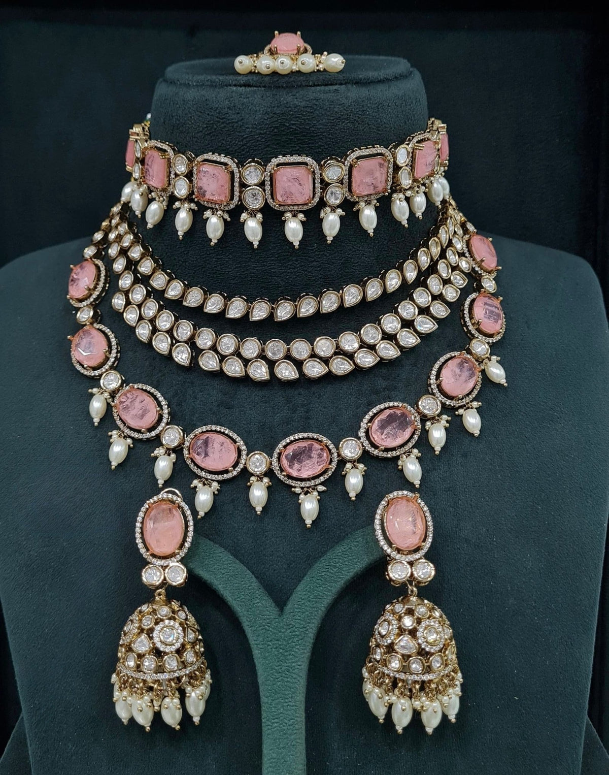 Kundan Bridal 04306 - KRISHNA'S SWETA JEWELLERY