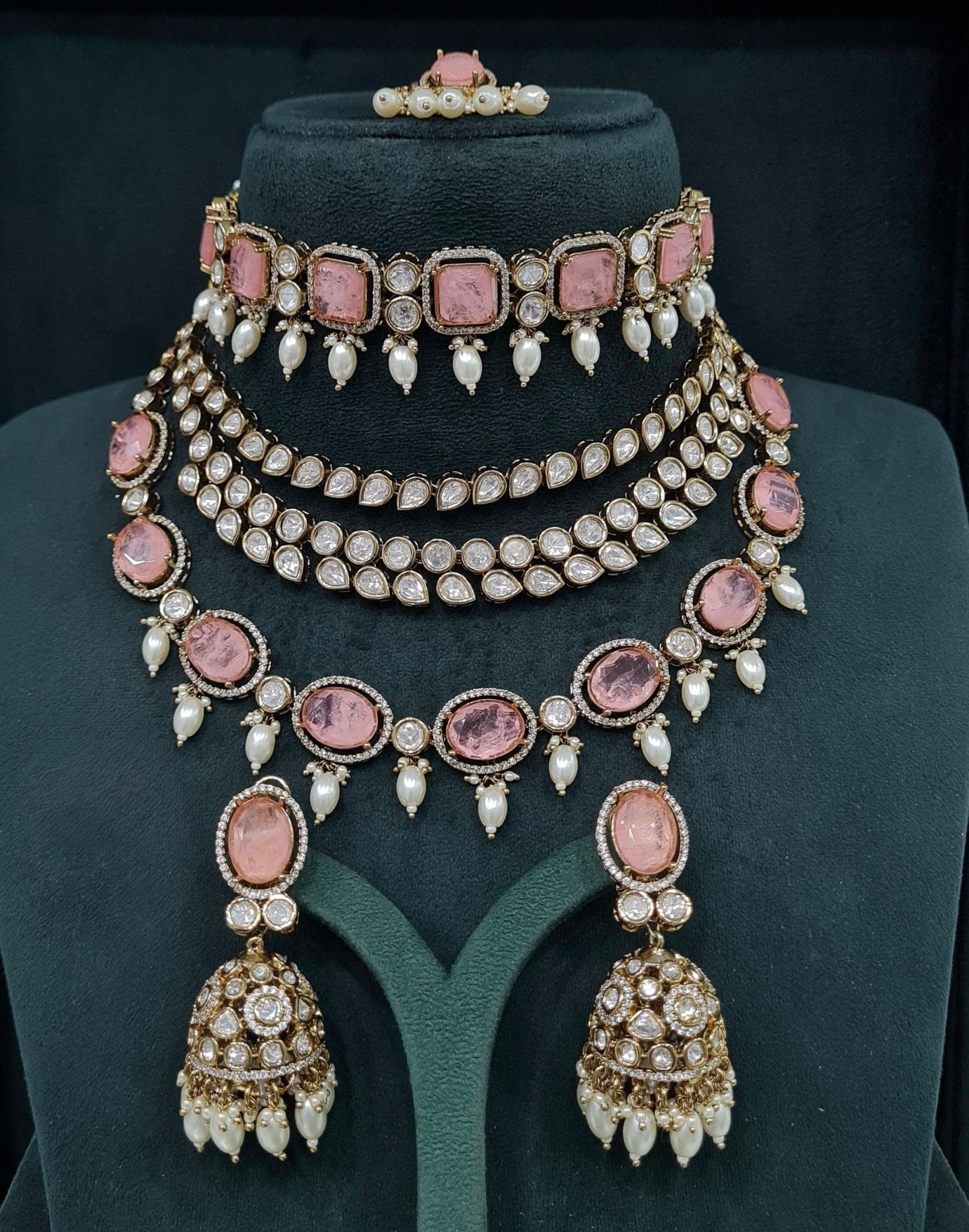 Kundan Bridal 04306 - KRISHNA'S SWETA JEWELLERY