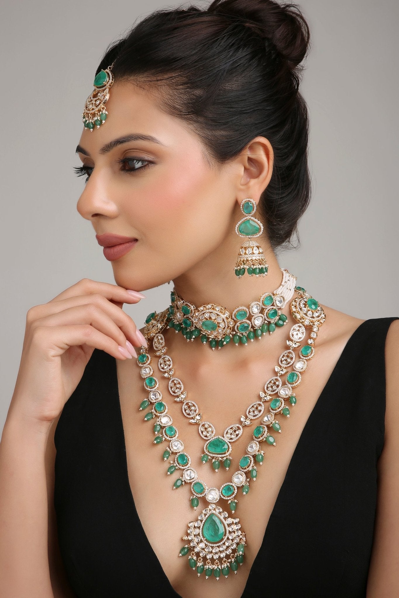 Kundan Bridal 08334 - KRISHNA'S SWETA JEWELLERY