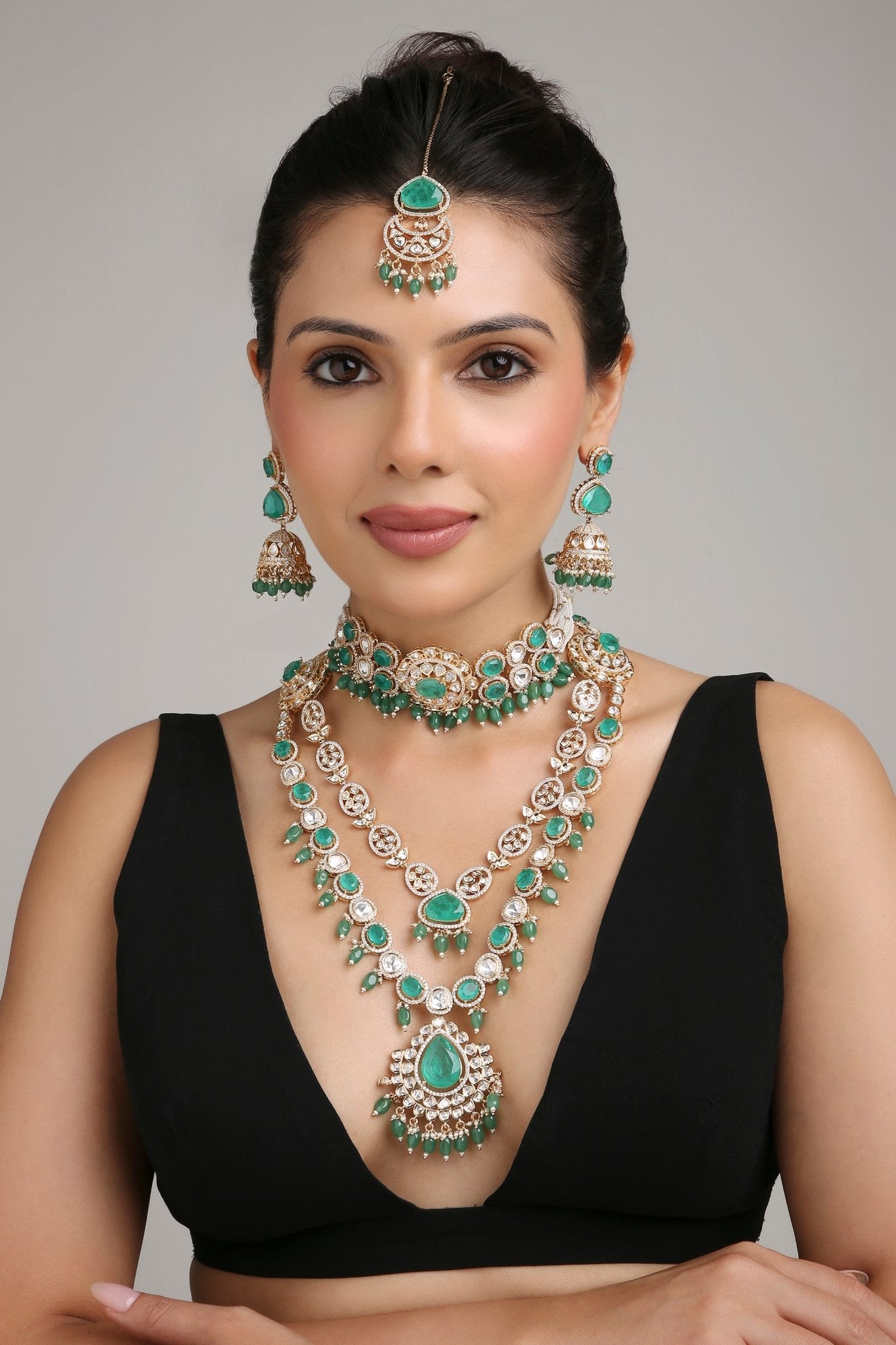 Kundan Bridal 08334 - KRISHNA'S SWETA JEWELLERY