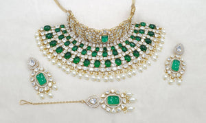 Kundan Bride set 01625 - KRISHNA'S SWETA JEWELLERY