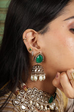 Kundan Bride Set 02300 - KRISHNA'S SWETA JEWELLERY