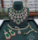 Kundan bride set 02754 - KRISHNA'S SWETA JEWELLERY