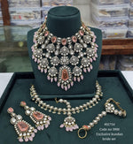 Kundan bride set 02754 - KRISHNA'S SWETA JEWELLERY