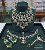 Kundan bride set 02754 - KRISHNA'S SWETA JEWELLERY
