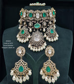 Kundan Bride Set 03410 - KRISHNA'S SWETA JEWELLERY