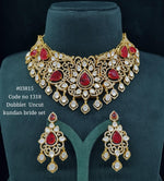 Kundan Bride Set 03815 - KRISHNA'S SWETA JEWELLERY