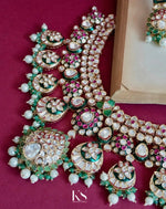 Kundan Bride Set 04307 - KRISHNA'S SWETA JEWELLERY