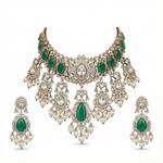 Kundan Bride Set 05348 - KRISHNA'S SWETA JEWELLERY