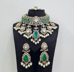 Kundan Bride Set 05348 - KRISHNA'S SWETA JEWELLERY
